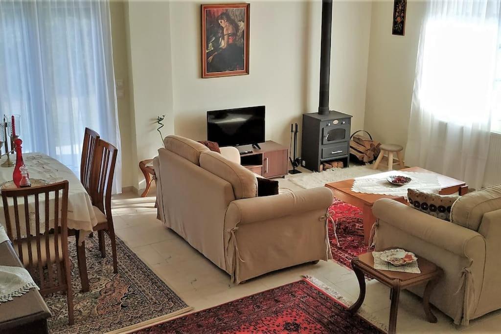 ChrysiDeppy'S House Κοντά Στα Λουτρά Πόζαρ公寓 外观 照片